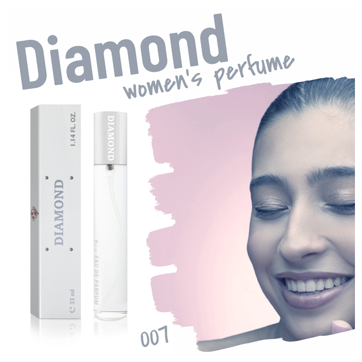 007. Diamand - mini parfym för kvinnor - inspirerad av Diamand*