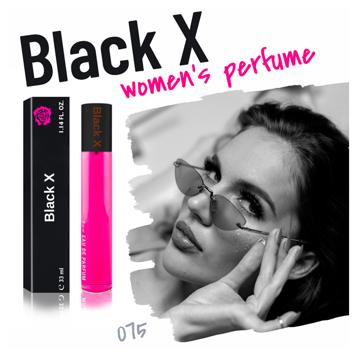 075. Black X Women - mini parfym för kvinnor - inspirerad av BLACK XS*