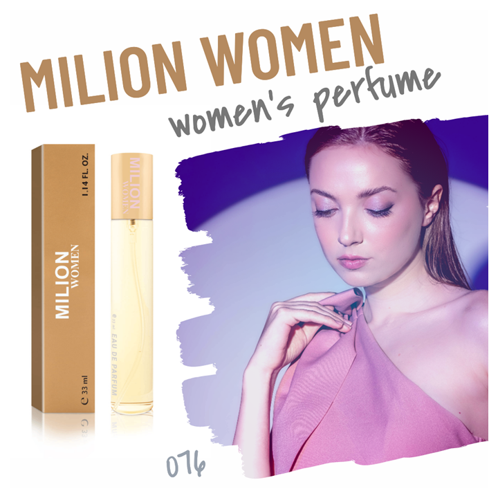 076. Milion Women - mini parfym för kvinnor - inspirerad av LADY MILLION*