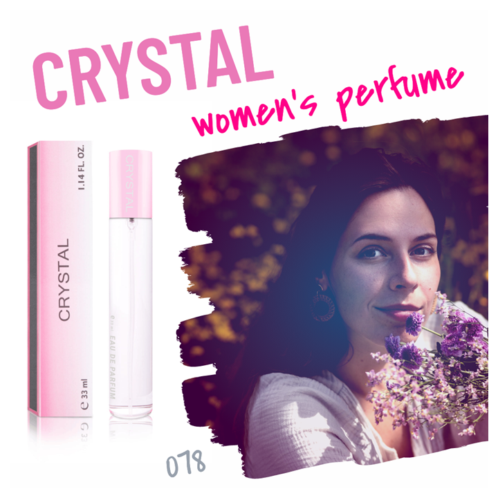078. Crystal - mini parfym för kvinnor - inspirerad av BRIGHT CRYSTAL*