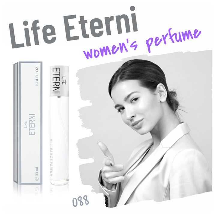 088. Life Eterni - mini parfym för kvinnor - inspirerad av ETERNITY*