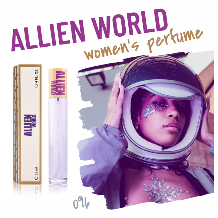 096. Allien World - mini parfym för kvinnor - inspirerad av ALIEN*